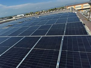 impianto fotovoltaico 104 kWp presso conceria Corium Leather a Castelfranco di Sotto - Pisa