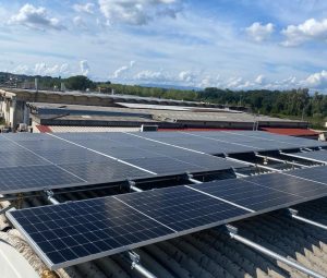 impianto fotovoltaico installato presso Conceria DEA PEL a Fucecchio (FI)